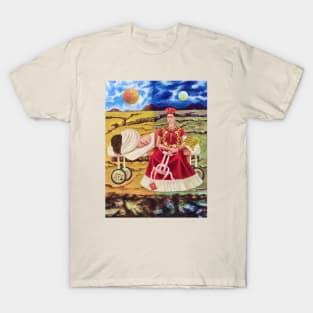 Tree of Hope Remain Strong by Frida Kahlo T-Shirt